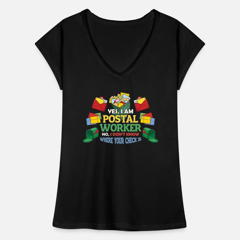 Drôle de bureau de poste T-shirt vintage Femme