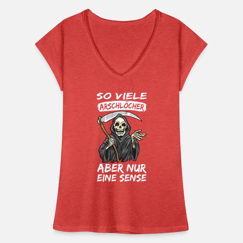 Sensenmann Frauen Vintage T-Shirt