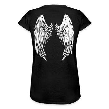 Ange ailes ange aile 2reborn wh - T-shirt vintage Femme - noir - Dos - Danielle (179cm)