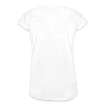 Angel wings - Women's Vintage T-Shirt - black - Back - Danielle (179cm)