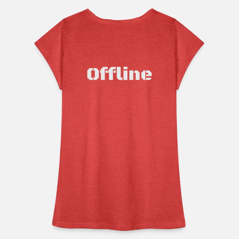 Offline Frauen Vintage T-Shirt