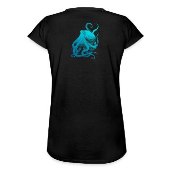 Der Kraken!!! Tauchen Taucher - Frauen Vintage T-Shirt - Schwarz - Hinten