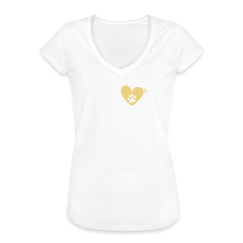 Vorschau: Mein Herz schlägt Wau - Frauen Vintage T-Shirt