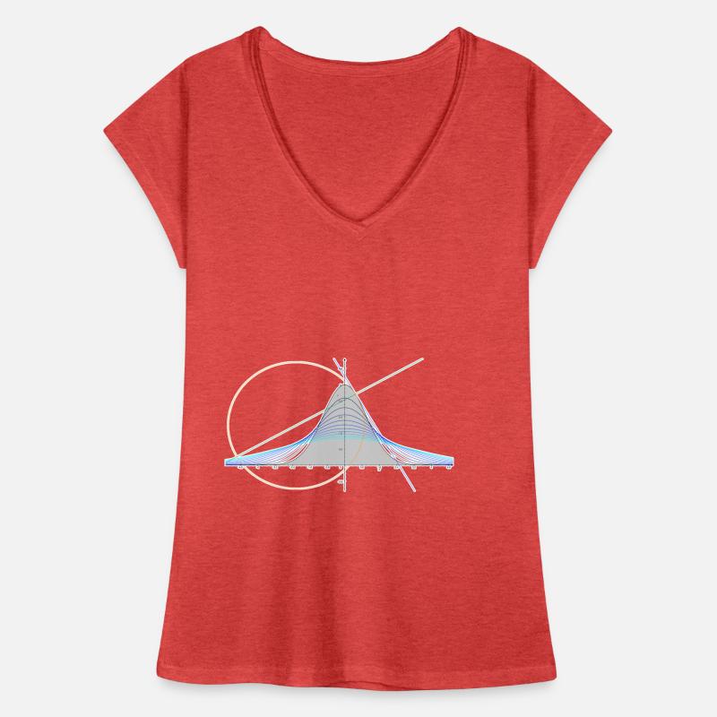 Nerd Math - évaluation, intégration, Gauss T-shirt vintage Femme