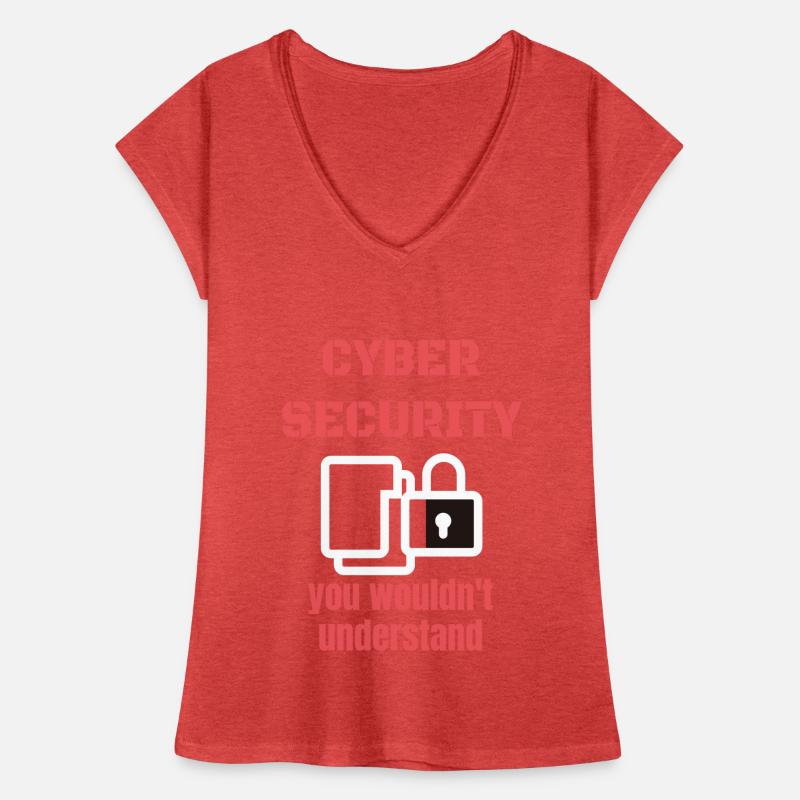 Cybersecurity - IT Security Computer Scientist Women's Vintage T-Shirt