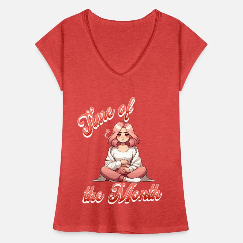 Période des règles du mois T-shirt vintage Femme