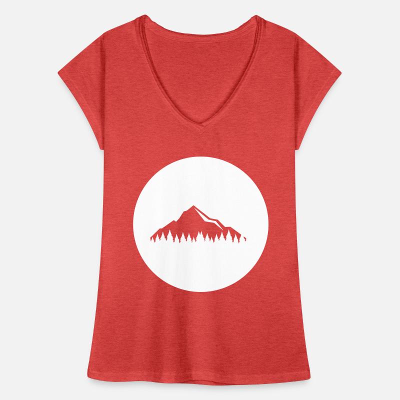 Berge Frauen Vintage T-Shirt