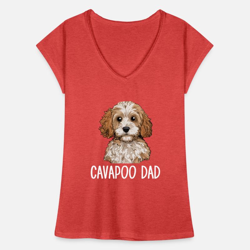 cavapoo dad, cavapoo Frauen Vintage T-Shirt