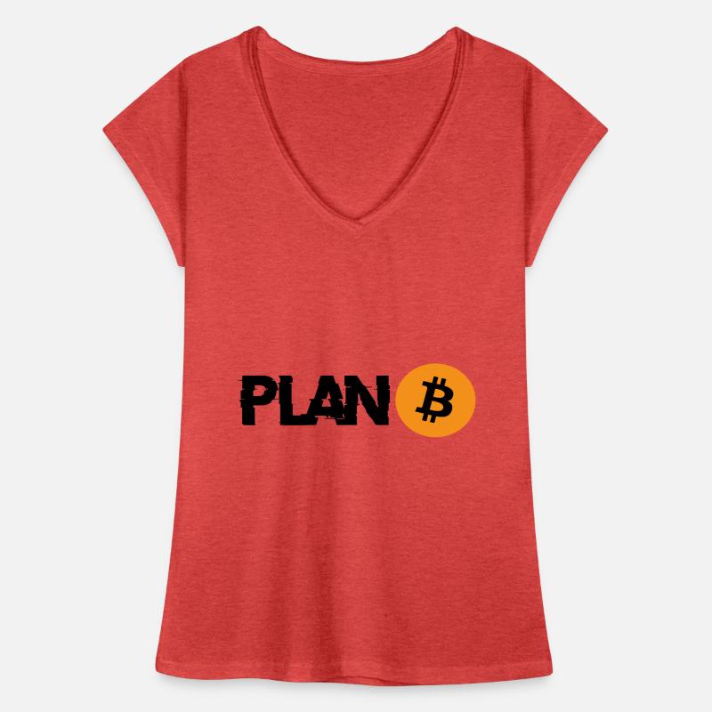PLAN Bitcoin B Frauen Vintage T-Shirt