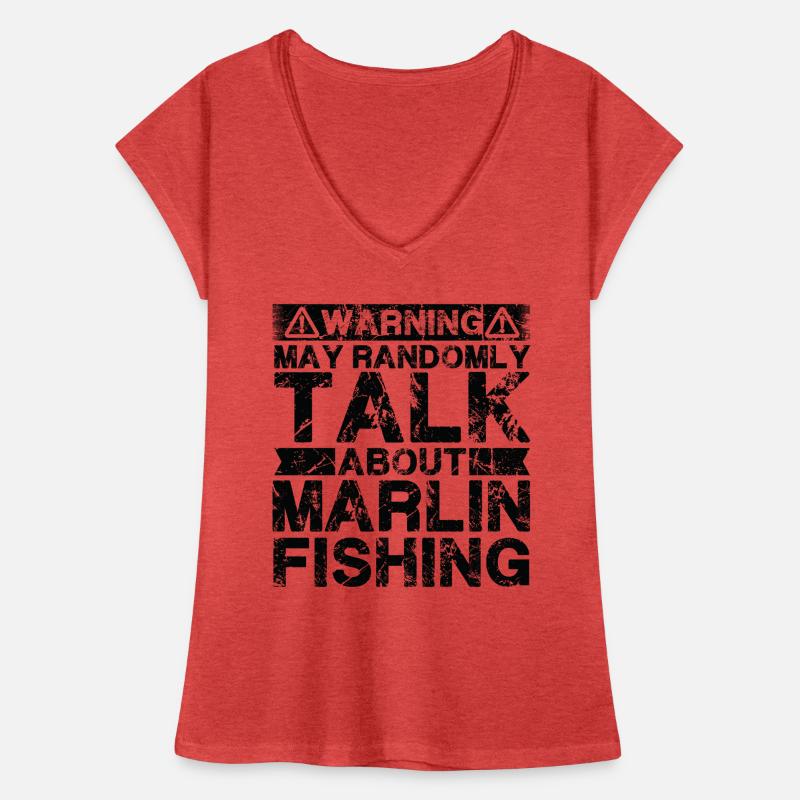 Pêche - Marlin Fish T-shirt vintage Femme