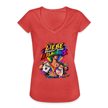 Frauen Vintage T-Shirt