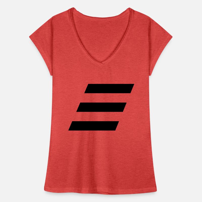 Slanted stack Women's Vintage T-Shirt
