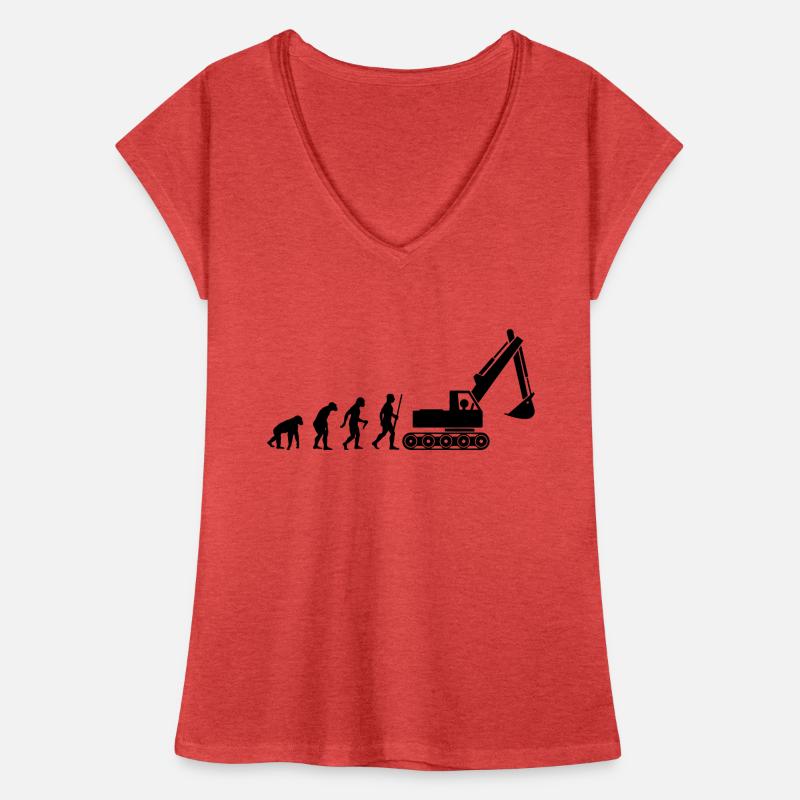 Bagger Evolution Frauen Vintage T-Shirt