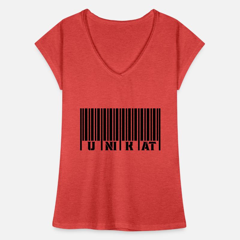 Code-barres unique T-shirt vintage Femme