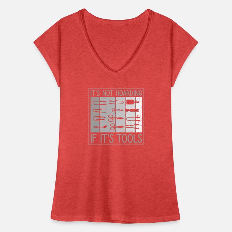 It's Not Hoading If It's Tools - Glassblowers Women's Vintage T-Shirt