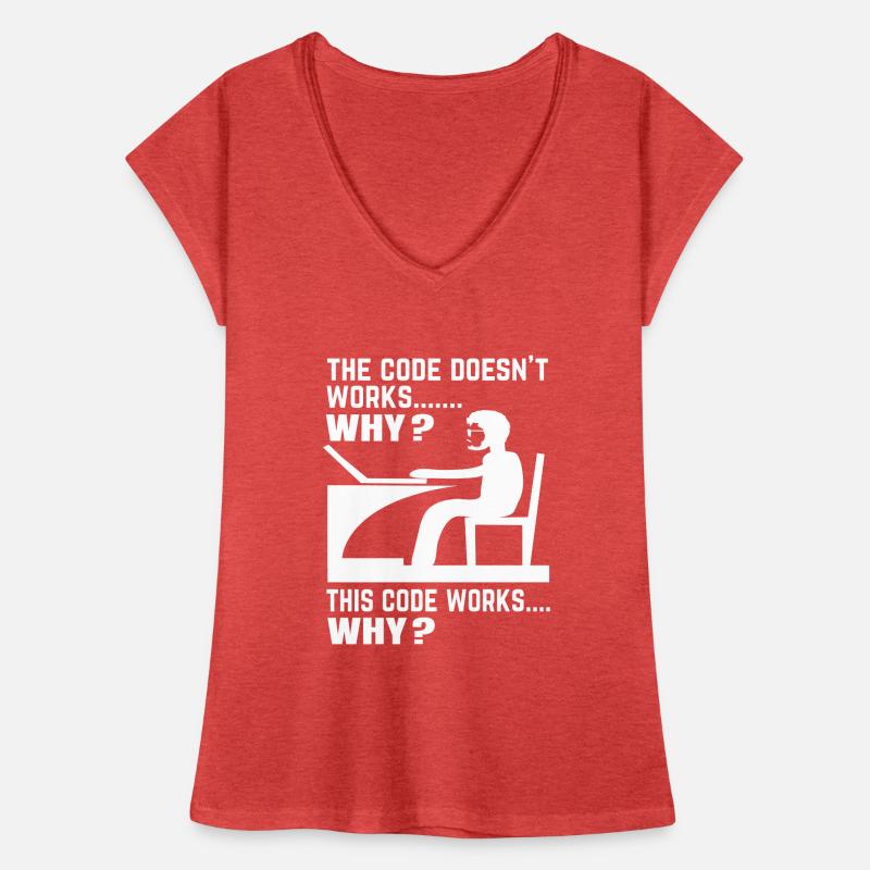 Software Developer Programmer Gift Women's Vintage T-Shirt