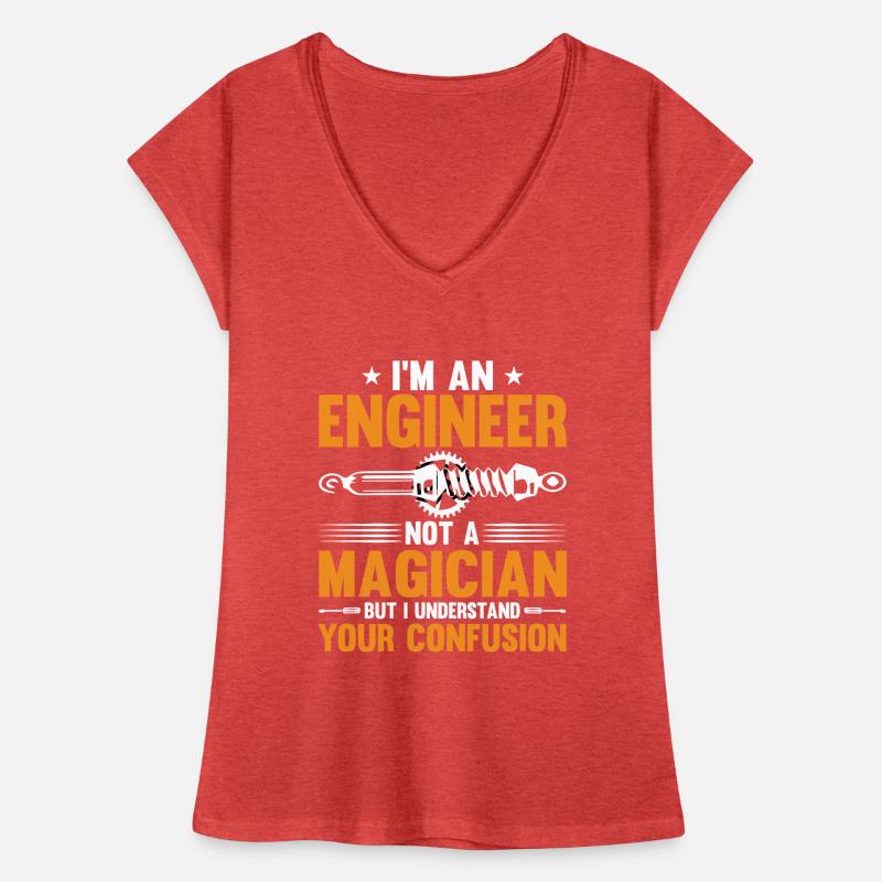 Engineer Brain Mechanical Engineering Electrical Engineering Math Women's Vintage T-Shirt