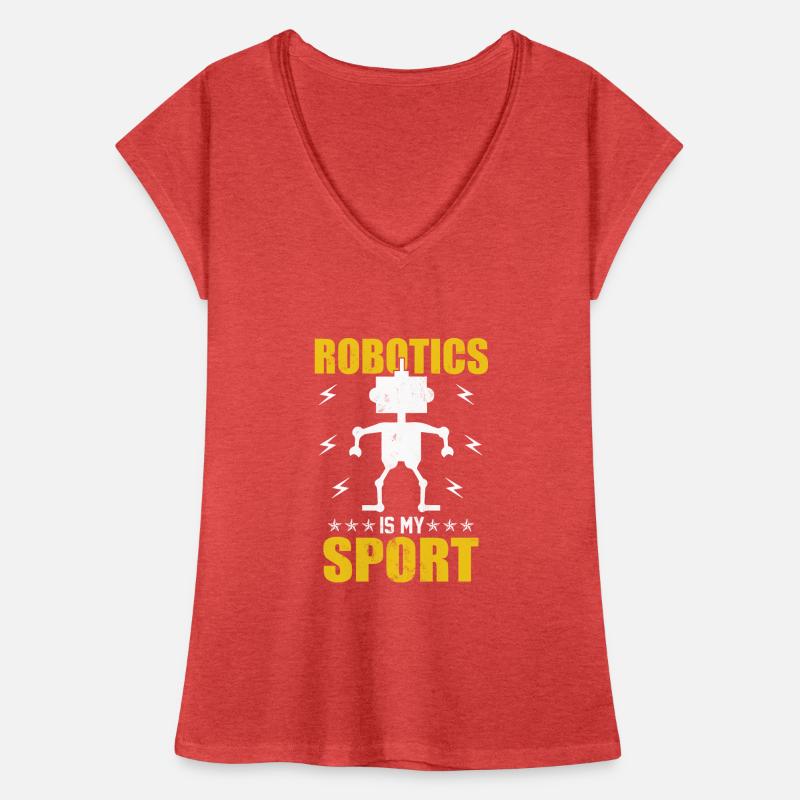 Roboter Programmierer Automatisierungstechniker Frauen Vintage T-Shirt