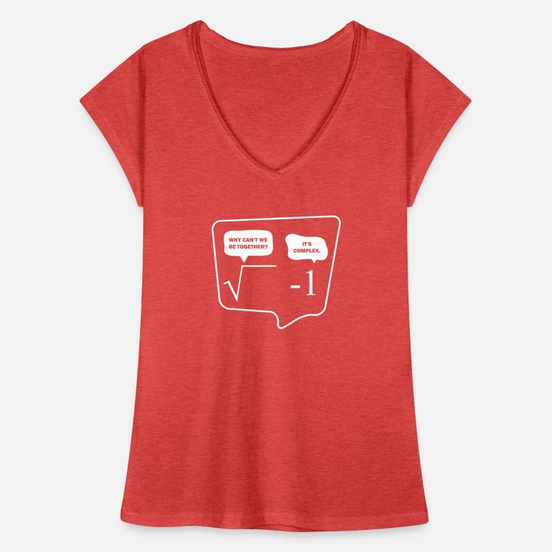 Komplex Wurzel Nerd Computer Mathe Physik Frauen Vintage T-Shirt