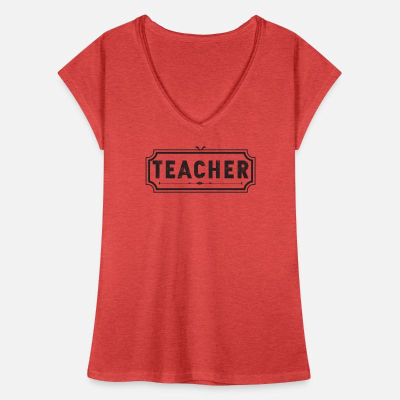 Teacher Learning Teaching Kindergarten Student School Women's Vintage T-Shirt