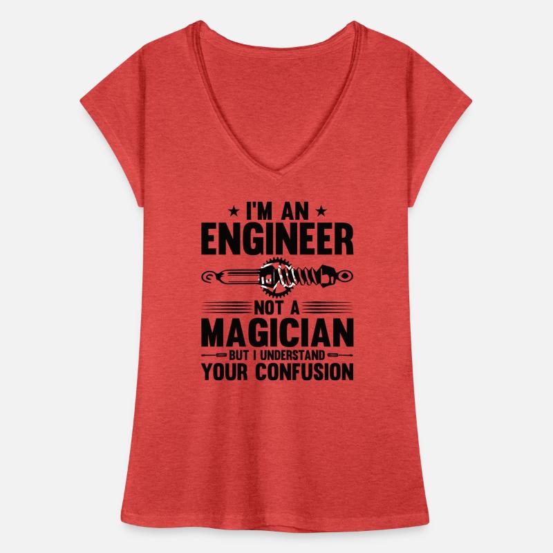 Engineer Brain Mechanical Engineering Electrical Engineering Math Women's Vintage T-Shirt