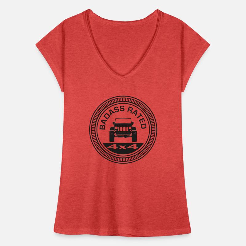 Les autocollants «notés»: notés Badass T-shirt vintage Femme