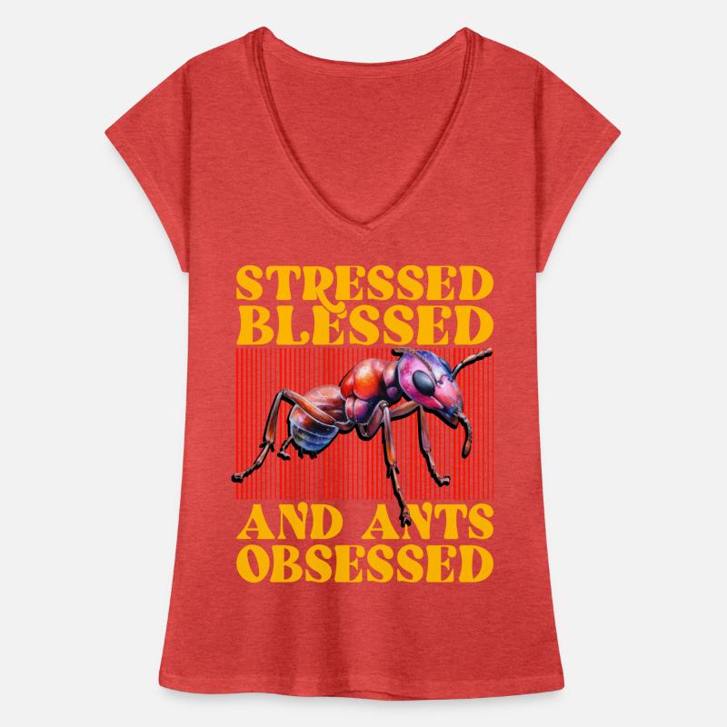 Béni stressé et fourmis obsédées T-shirt vintage Femme