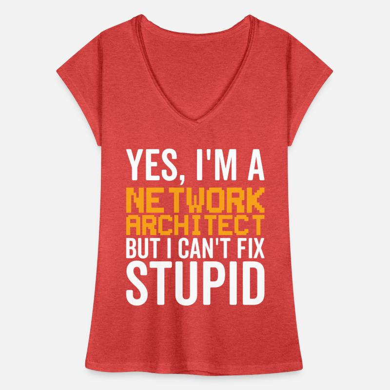 Stupid - Network Architect Women's Vintage T-Shirt