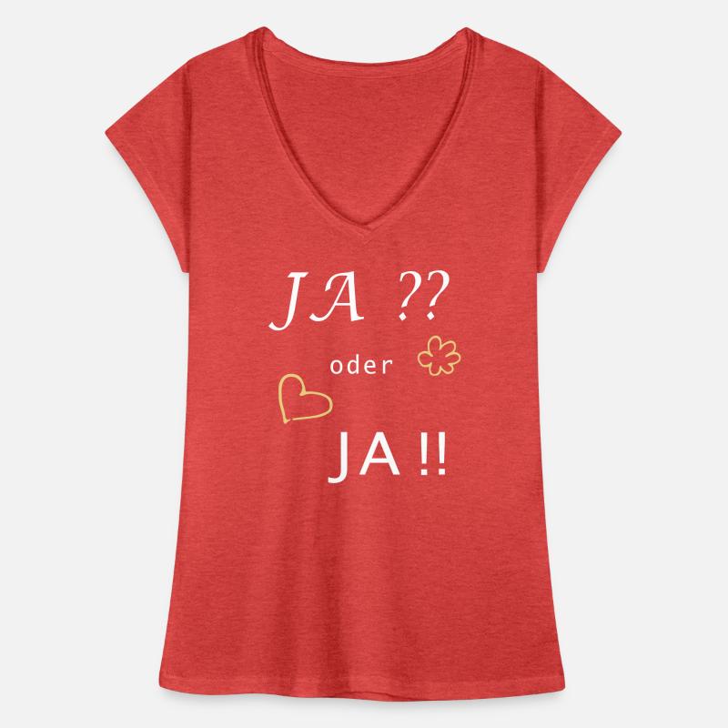 Ja oder Ja Frauen Vintage T-Shirt