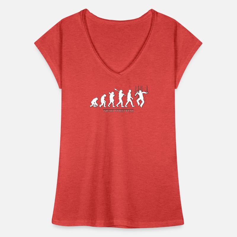 Evolution Frauen Vintage T-Shirt