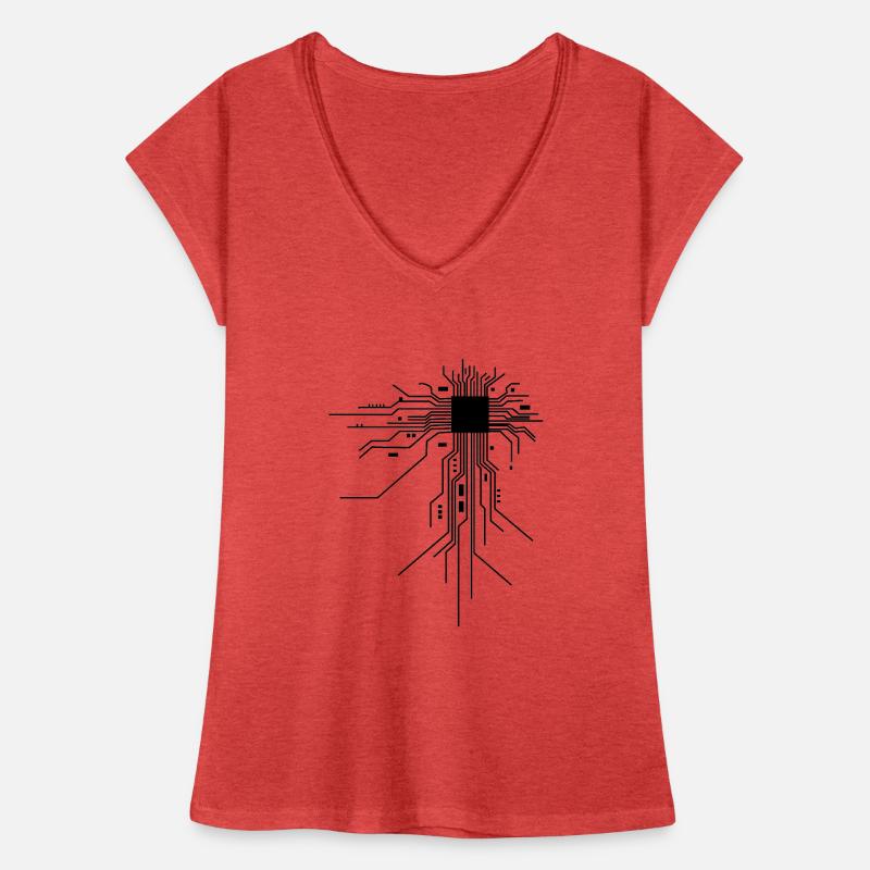 CPU processor Women's Vintage T-Shirt