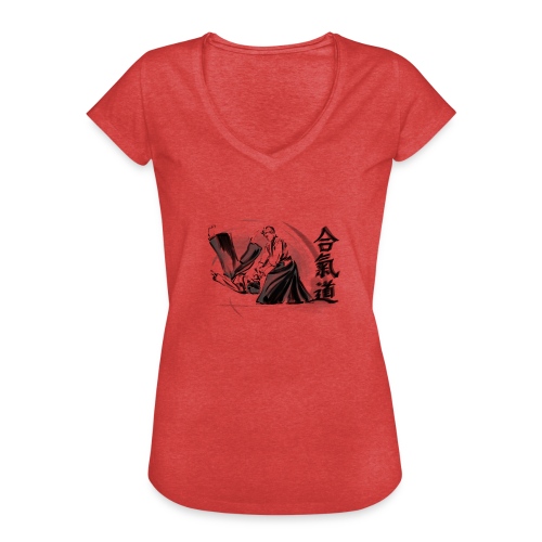 aikido - Frauen Vintage T-Shirt