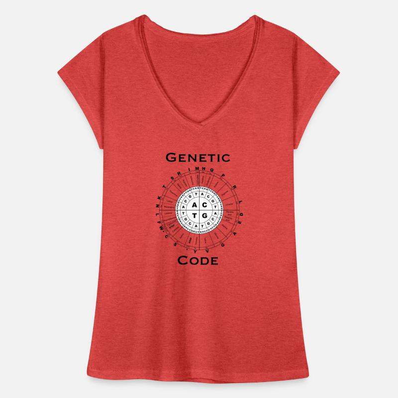Genetic Code Frauen Vintage T-Shirt