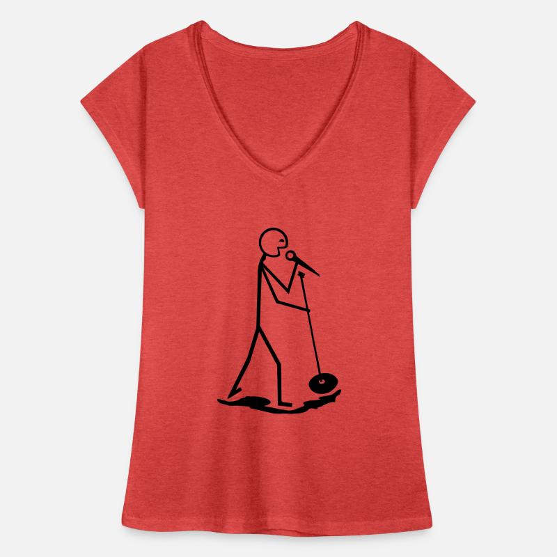 Sänger Frauen Vintage T-Shirt