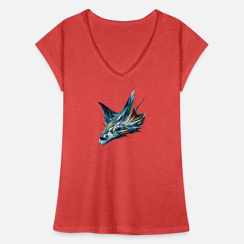 Polygone Art Stingray Poisson Stingrays T-shirt vintage Femme