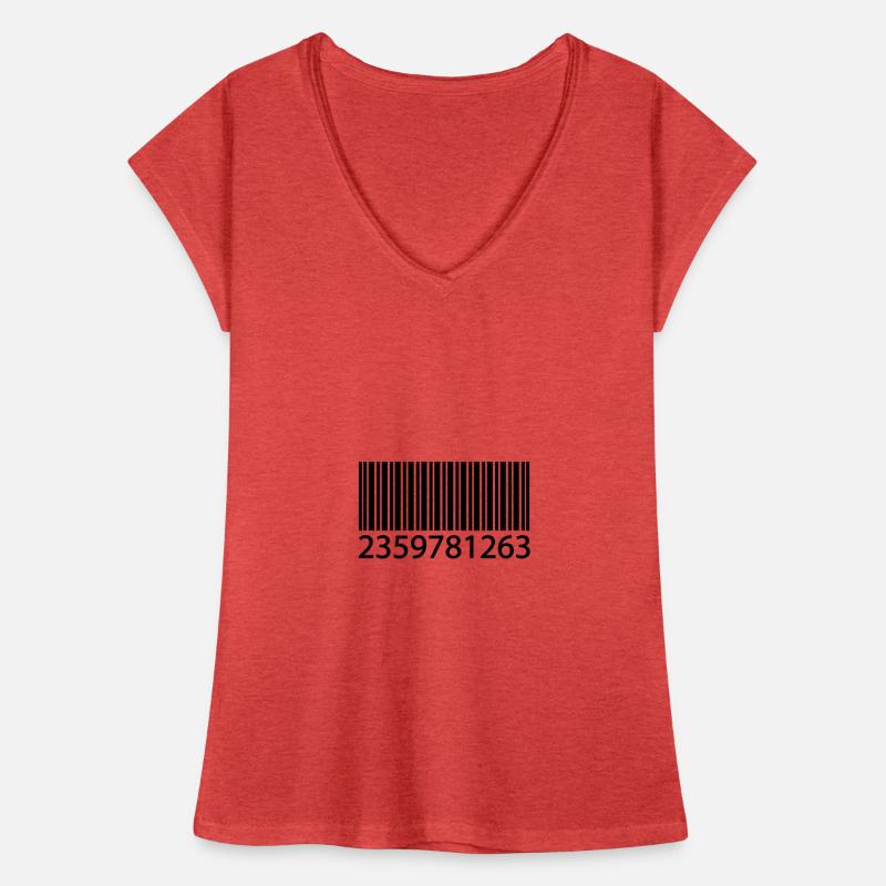 EAN code barcode Frauen Vintage T-Shirt