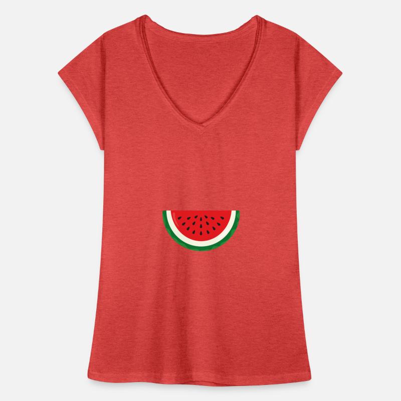 Pastèque, pastèque T-shirt vintage Femme