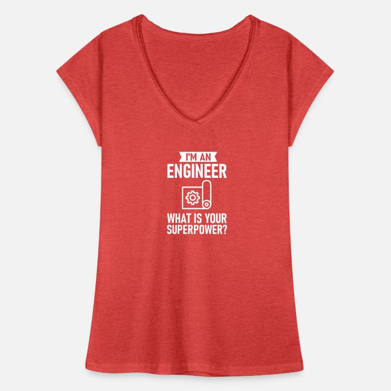 Engineer gift civil engineer mechanical engineering job Women's Vintage T-Shirt