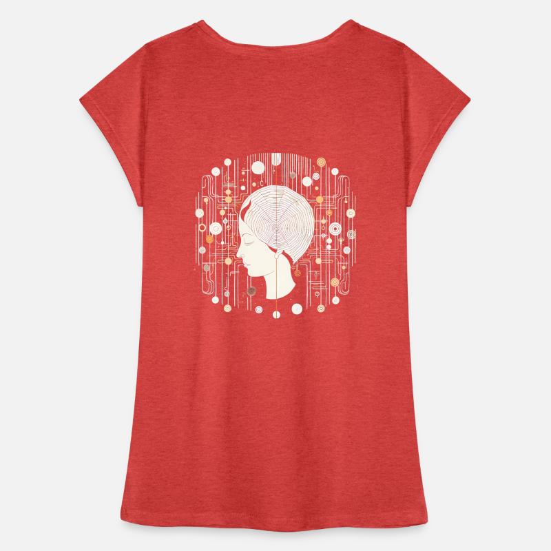Brain Structures - Surreal Art Women's Vintage T-Shirt