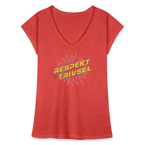 Respekt, Trivsel og Superkultur - Dame vintage T-shirt