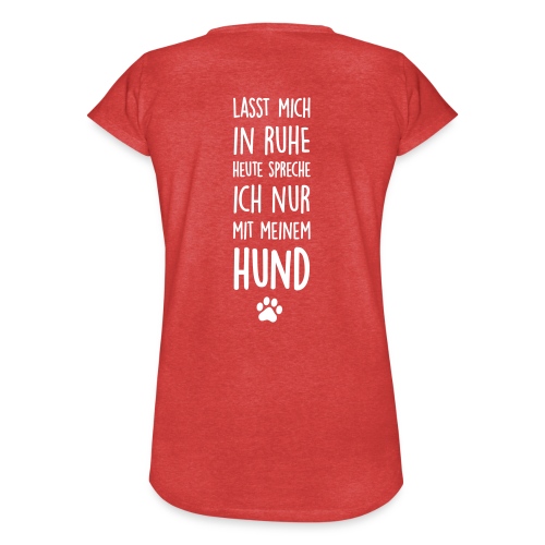 Vorschau: Lasst mich in Ruhe Hund - Frauen Vintage T-Shirt