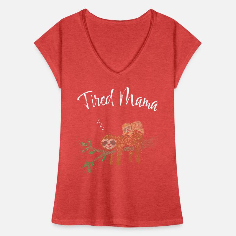Mama Faultier Werdende Mutter Muttertag Frauen Vintage T-Shirt