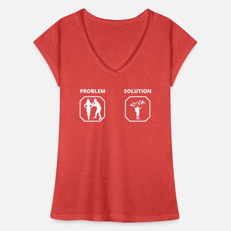 PROBLEM SOLUTION randonnée T-shirt vintage Femme