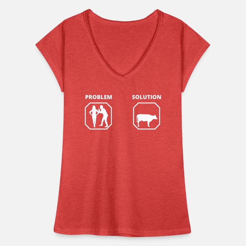 PROBLEM SOLUTION viande T-shirt vintage Femme