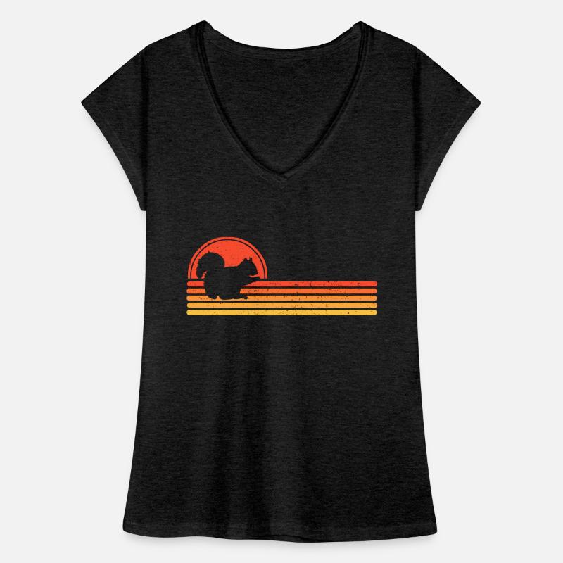 Écureuil T-shirt vintage Femme