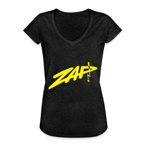 zap_logo_gelb - Frauen Vintage T-Shirt