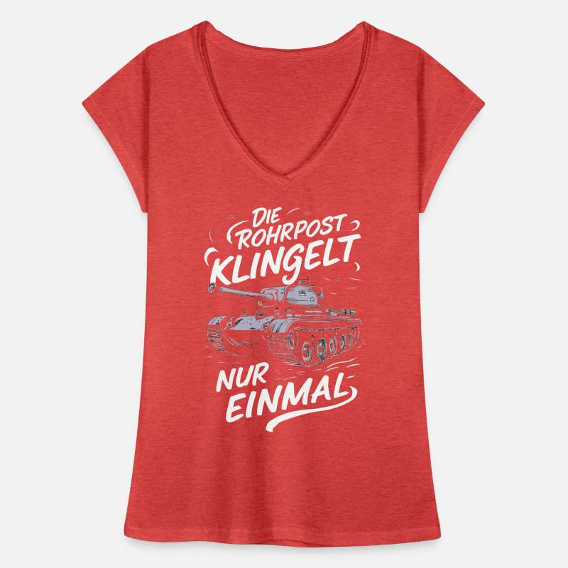 Chars Chars de combat principaux Chars de char Chars Pilotes de chars T-shirt vintage Femme