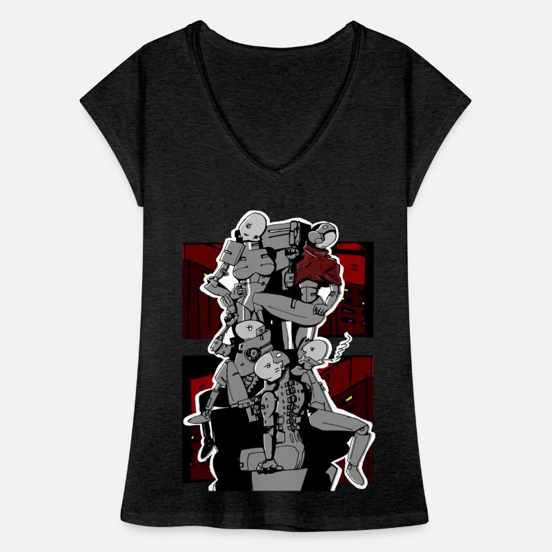 Säule oder Piep Frauen Vintage T-Shirt