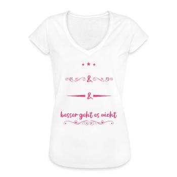Flügelhornistin Flügelhorn Horn Instrument Spruch - Frauen Vintage T-Shirt - Anthrazit - Vorne
