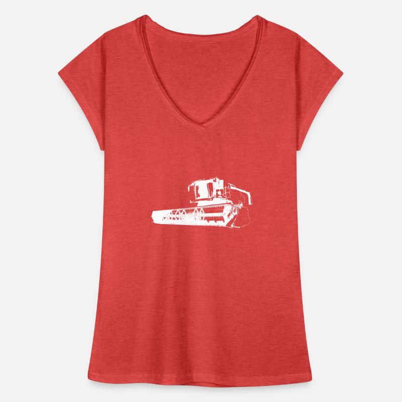 Moissonneuses-batteuses Maïs T-shirt vintage Femme